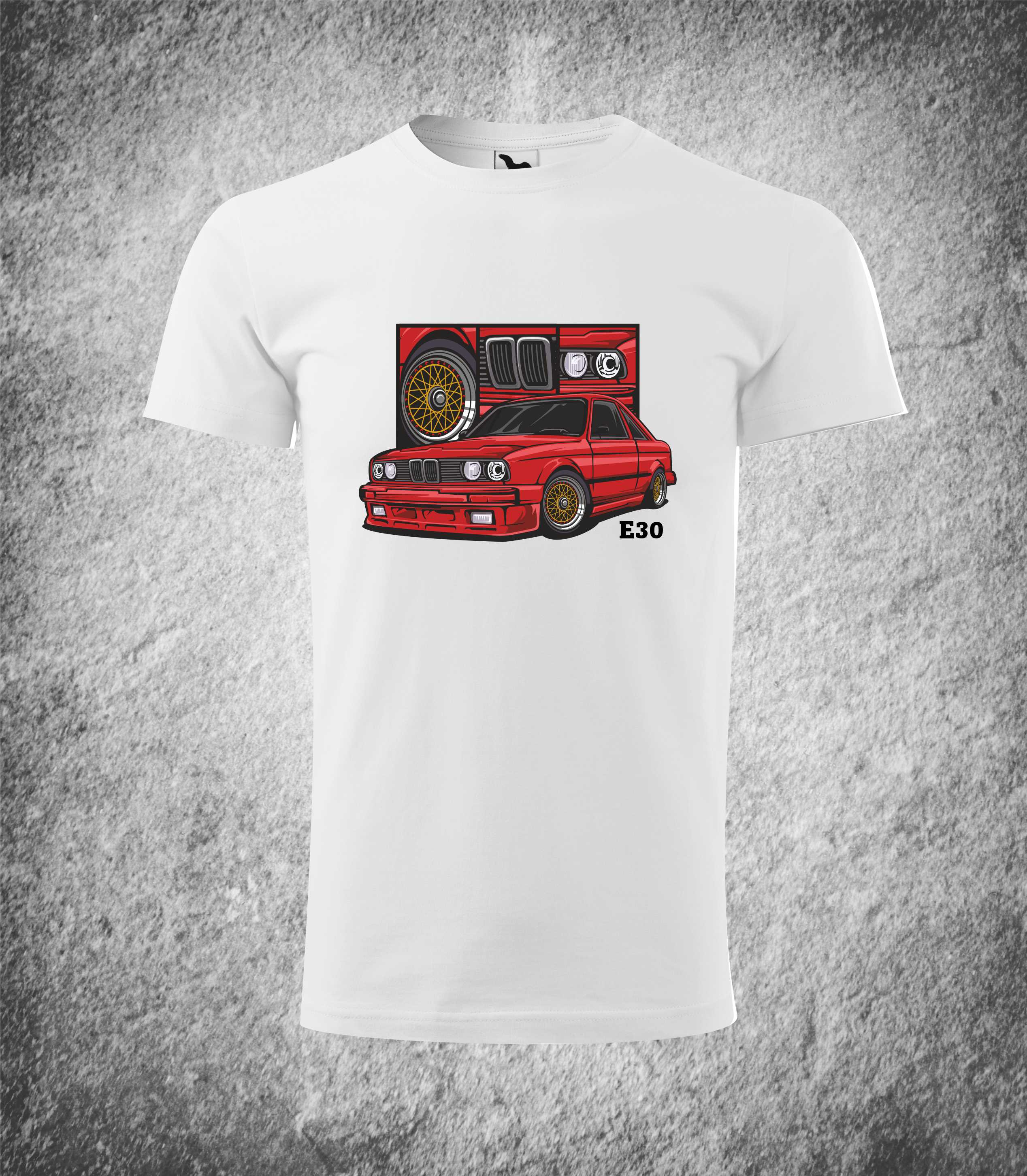 BMW E30 karikatura